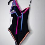 Lucky Brand Avila Asymmetric One-Piece Swimsuit Size Small Photo 2