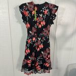 Sam Edelman  Women’s Black Floral  Dress  SZ 8… Photo 3