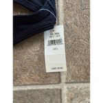 Aerie  Cozy Class Ribbed Knit Sports Bra True Black Size Large Photo 7