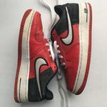 Nike AMAZING  AF1 AIR FORCE 1 RED/BLACK RETRO SNEAKERS Photo 6