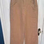 Modern Citizen Brown Wide-Leg Linen Blend Pants W1206 Sz Large Photo 0