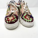 FREE PEOPLE Crochet Platform Sneakers Pink Size 9 Photo 2