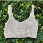 ZARA Rainbow Knit Corset Crop Top Size Medium Photo 0