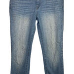 True Religion Jeans Women's Cameron Slim Boyfriend Rare Gold Fleck Mid Rise 27 Photo 0