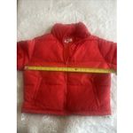 Hujoin Womens Red Crop‎ Short Puffer Jacket Sz S Photo 10