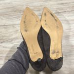 Talbots  grey suede and silvery toed babydoll heels size 7.5 Photo 5