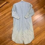 Vintage Jag Denim Dress Womens Small Blue Long Sleeve Button Front Light Wash Photo 4