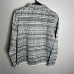 Vineyard Vines Women's‎  Size Small Grey Fair Isle 1/4 Zip Pullover Sweater Photo 3