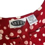 MTB Vintage Red and White Polka Dot Small Dress Photo 1