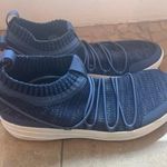 FitFlop  Blue Comfort Sneaker Shoe Women 6.5 Travel Slip On Airport Walking Trip Photo 0