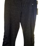 Tangerine  Capri Workout Pants Size Large Dark Gray NWT Photo 2