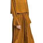 NAP Free Flowing Super Wide Leg Palazzo Pant in Warm Amber Nwot Size undefined Photo 9