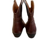 Lucky Brand  Chantel x Western Limited Edition Leather Ankle Boot, Sz 9.5 Photo 8