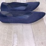 MIA blue woven knit flats size 10 Photo 4