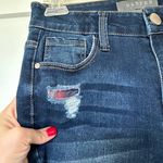 Francesca's Harper Plaid Distressed Jeans Photo 3