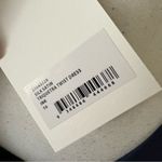 CHRISTOPHER ESBER Navy Blue 100% Silk Satin Triquetra Twist Dress Cutout Sz 10 Blue Photo 9