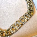 Boutique Chunky Gold Cuban Link Chain COCO Necklace Photo 3