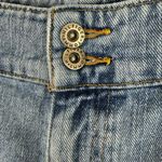 Tommy Hilfiger  90s Light Wash Mid Rise 100% Cotton Denim Jean Shorts Size 10 Photo 3