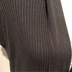 Eileen Fisher Bone Sleek Tencel Ribbed Cap Sleeve Cardigan Gray Size XXS/XS Photo 2