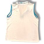 IZOD Lot Of 2  XFG Women's Golf Zip-front Polo Cool-FX  XL Blue White Activewear Photo 3