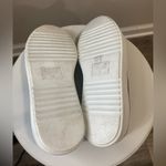 Eileen Fisher  Prescot Sneaker 6.5 Olive Green Nubuck Platform Lace-Up Shoes Photo 6