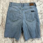 Calvin Klein Jeans NWOT Distressed Super High Rise 90’s Fit Raw Hem Jean Shorts Photo 6