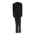 Reiss Selena Black Straight Leg Long Sleeve Crepe Blazer Jumpsuit Size 4 NWT Photo 3