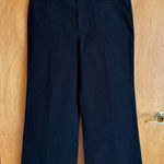 J.Crew  Lizzie high-rise patch-pocket wide-leg pant Black 32P BW805 Photo 0