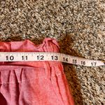 Draper James  RSVP Womens Pink Linen Blend Paper Bag Waist Shorts‎ Photo 3