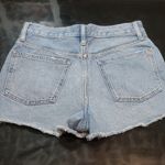 Madewell The perfect Jean short, high waisted longer length light wash denim Photo 2