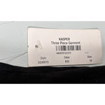 VTG NWOT Black Jacket Lace Tank 80s Kasper Academia Whimsey Goth Size 12 Photo 5