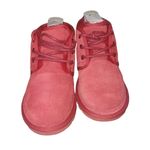 UGG  Neumel Chukka Boots Suede Lace Up Casual Shoes Red Clay‎ Photo 1