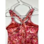 Marmot Women's Geometric Sleeveless Shelf Bra Racerback Taryn Dress Red Orange M Photo 5