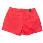 J.Crew Chino 5" Shorts Womens 4 Neon Coral Classic Preppy Cotton Collegiate NWT Photo 3