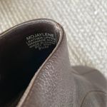 Mootsies Tootsies Vintage Mootsie Tootsie Chocolate Brown Genuine Leather Mules Size 8.5 Photo 4