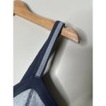 Lululemon Push Your Limits Tank Top Heathered Gray White 6 Yoga Run Shelf Bra Photo 3