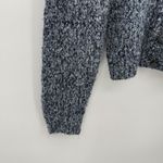 Kathy Ireland  Vintage Blue Textured Acrylic Cardigan Sweater Size Medium Photo 2