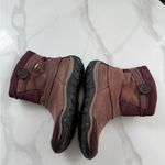 Merrell  Tan and Burgundy Outdoor Boots Photo 8