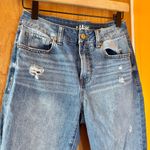 REWASH  High Rise Blue Distressed Mom Jeans - Size 5 Photo 2