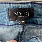 NYDJ  Ami Skinny Ankle Blue Jeans Size 20W Photo 2