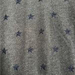 Levi's Crewneck Sweatshirt Large Gray Blue Stars Long Sleeve Lounge Comfy Simple Photo 2