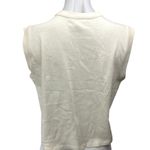 Madewell Cream Knit Ocean Beach Surf Graphic Print Muscle Tank Tee Top Size S Photo 1