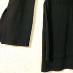 Free People  black criss cross collar/chest sweater dress/tunic size S Photo 2