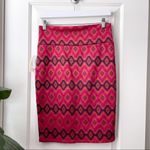 LuLaRoe  Pencil Skirt Southwestern Aztec Pink Medium Photo 4