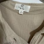 P cill Tan Cotton‎ Romper Size Large Photo 4