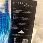 NWT Profile by Gottex twist front ruched tummy control swimsuit dress 14 Blue Photo 4