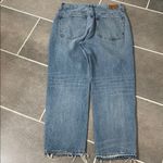 Madewell  Classic Straight Jeans: Destructed size 30X27 Photo 3