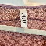 Jolie Textured Knit Top in Dusty Rose Pink Size L Photo 1