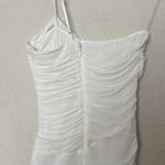 House Of CB  'Pearla' Ivory Ruched‎ Maxi Dress NWOT size XS Photo 5