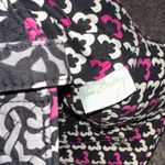 Vera Bradley  Black, Pink, and Gray Patterned Tote Photo 3